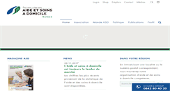 Desktop Screenshot of aide-soins-domicile.ch